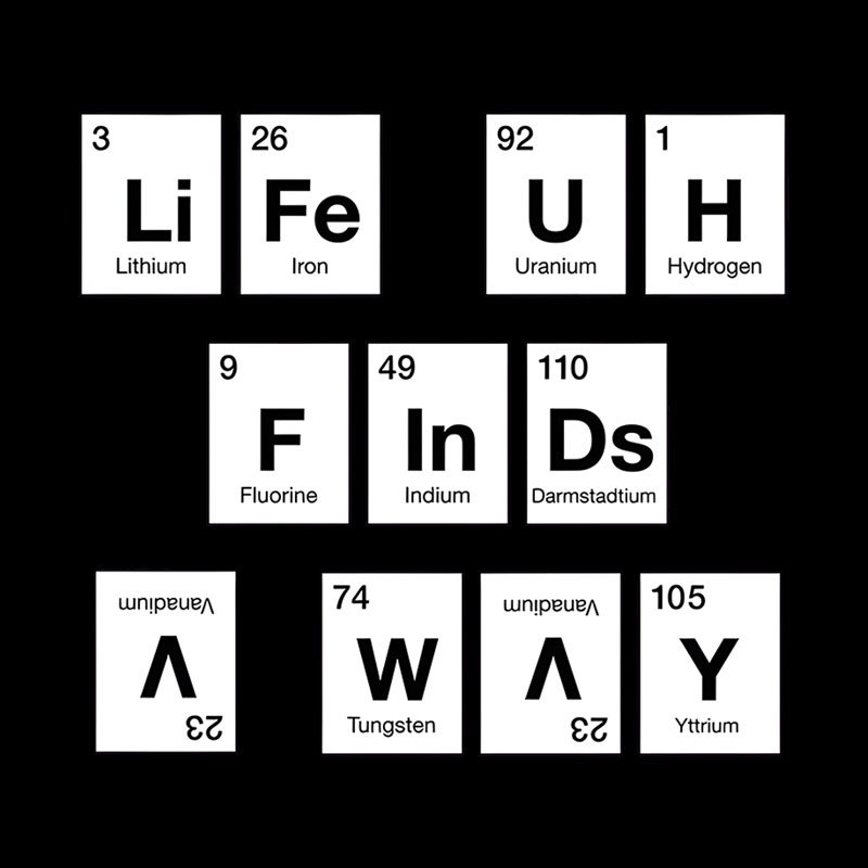 Life Finds a Way, Periodically... Geek T-Shirt