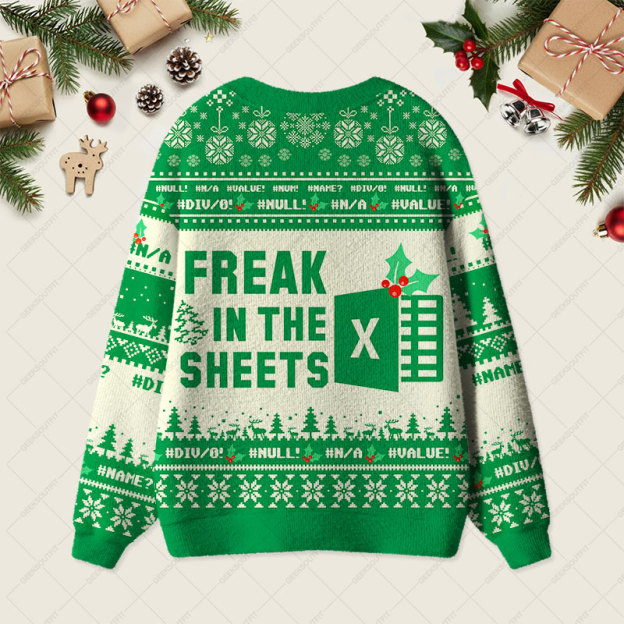 Freak in the Sheets Geek Ugly Cardigan Sweaters 
