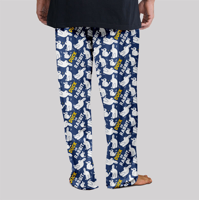 Duck or Rabbit Geek Loungewear Pants