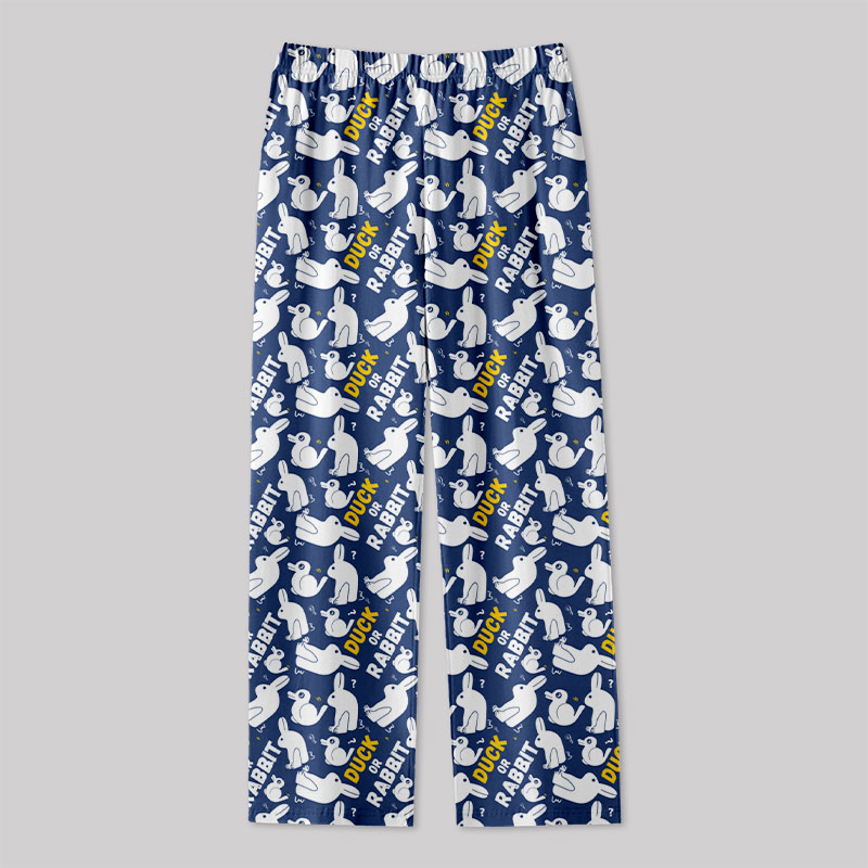 Duck or Rabbit Geek Loungewear Pants