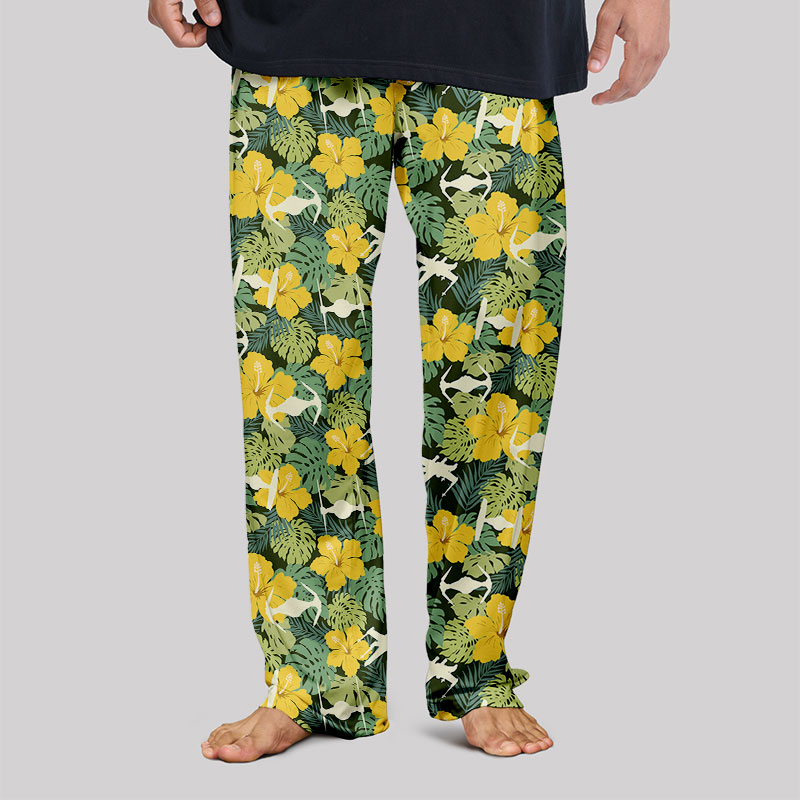 Tropical Starfighter Geek Loungewear Pants