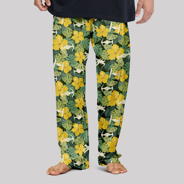 Tropical Starfighter Geek Loungewear Pants