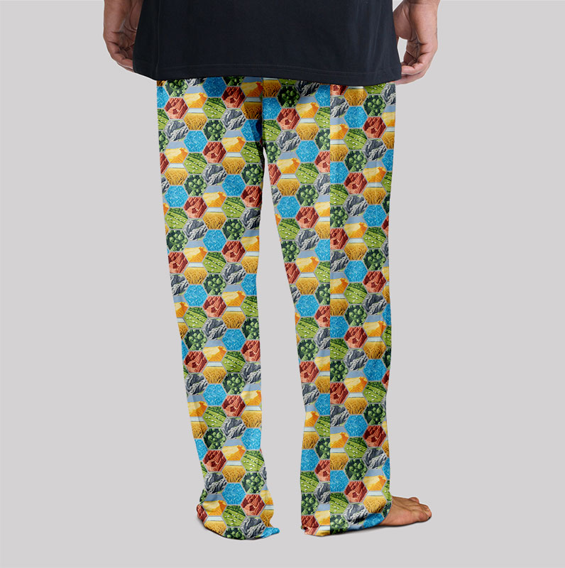 Board Games Full Print Geek Loungewear Pants