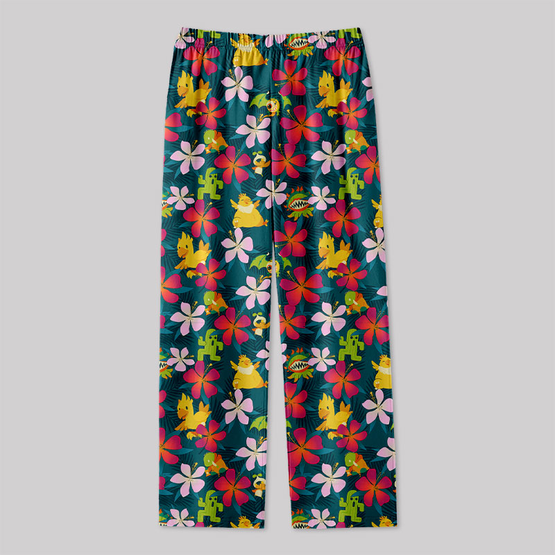 Summoned Beast Hawaii Geek Loungewear Pants