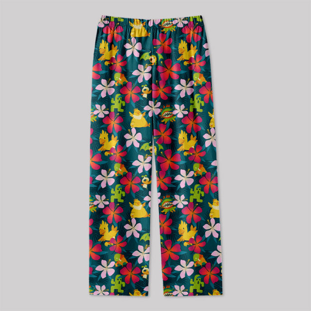 Summoned Beast Hawaii Geek Loungewear Pants