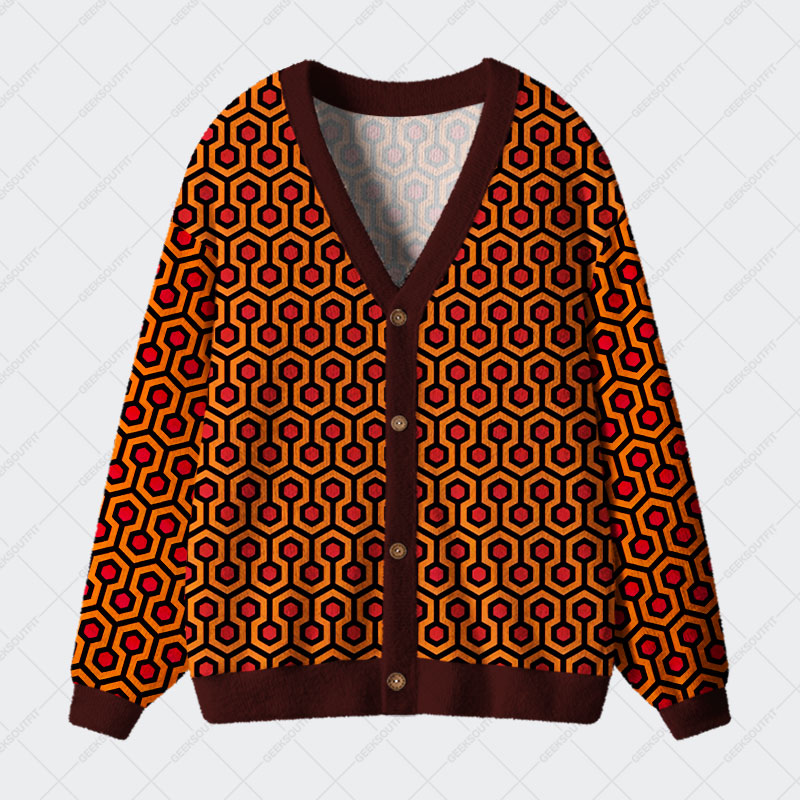 Geeksoutfit The Shining Humour Geek Ugly Cardigan Sweaters for Sale