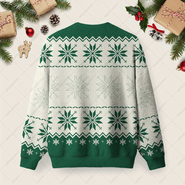 This Meeting Could’ve Been An Email Ugly Christmas Fuzzy Fleece Sweatshirt