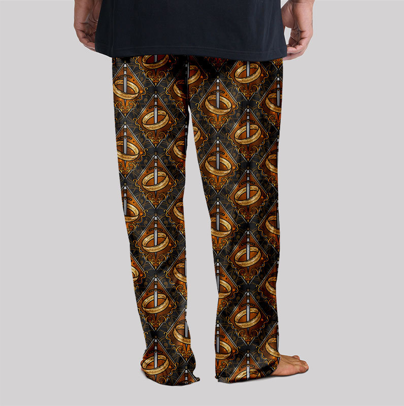 Magic Ring and Sword Geek Loungewear Pants