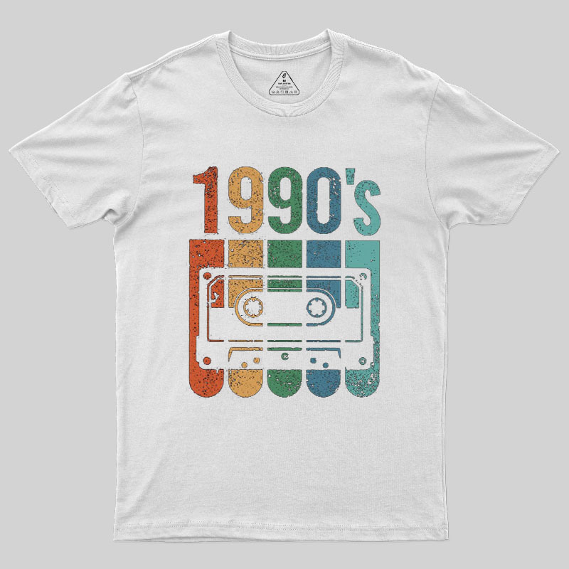 1990's Cassette Tape Geek T-Shirt
