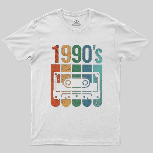 1990's Cassette Tape Geek T-Shirt