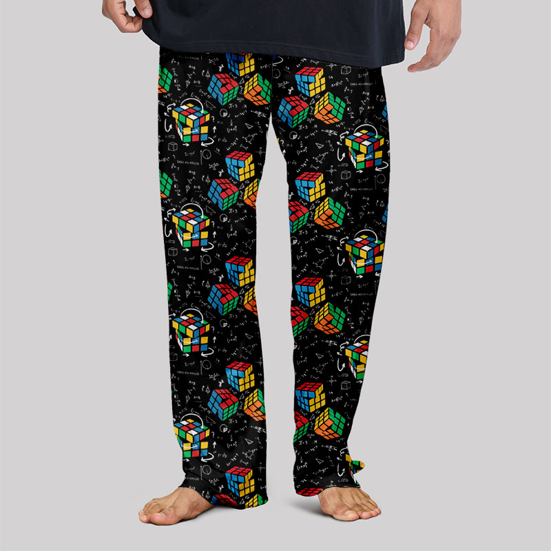 Wonderful Formula and Magic Cube Geek Loungewear Pants