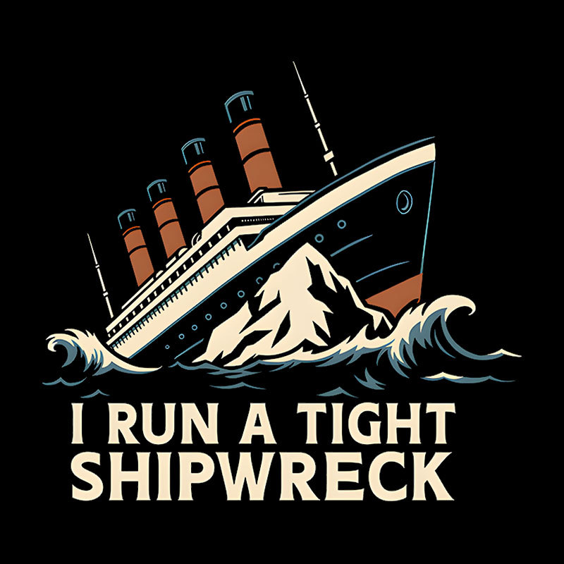 Tight Shipwreck Geek T-Shirt