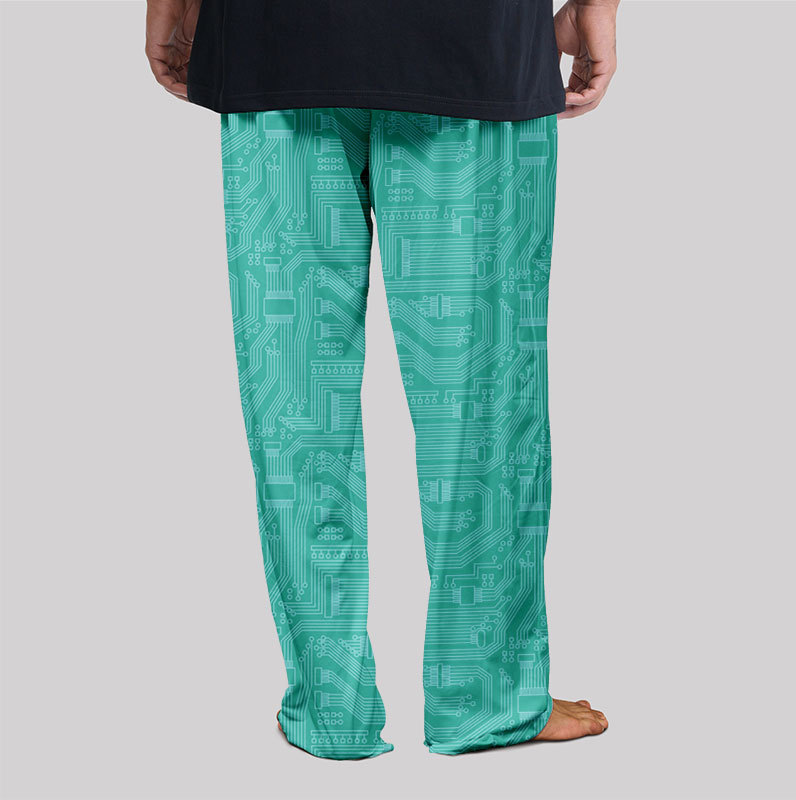 Circuit Board Elements Geek Loungewear Pants