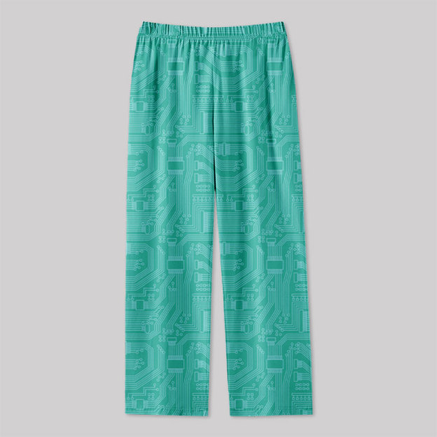 Circuit Board Elements Geek Loungewear Pants
