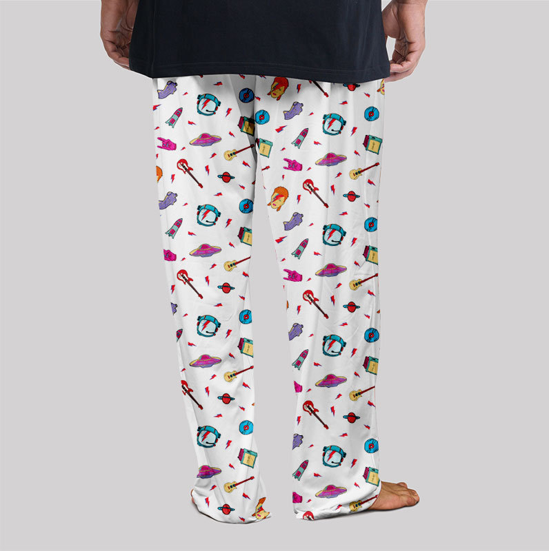 Space Music Geek Loungewear Pants