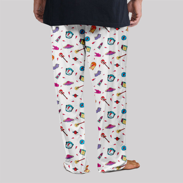 Space Music Geek Loungewear Pants