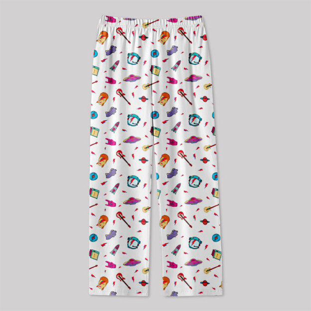 Space Music Geek Loungewear Pants