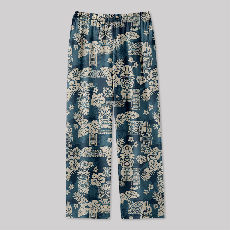 Hawaii TIKI Totem Geek Loungewear Pants