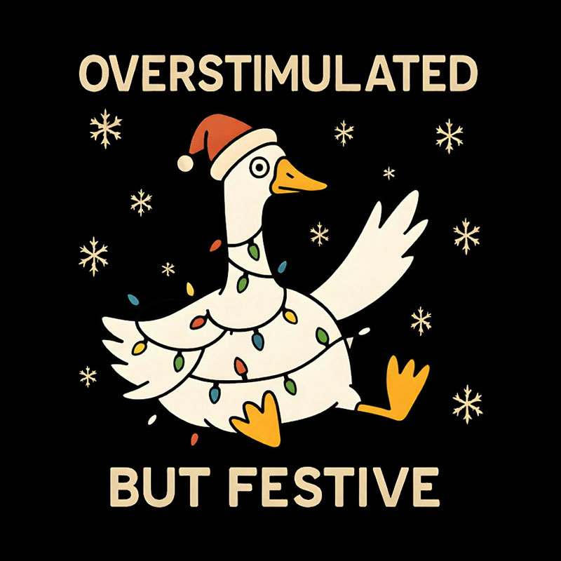 OVERSTIMULATED Geek T-Shirt