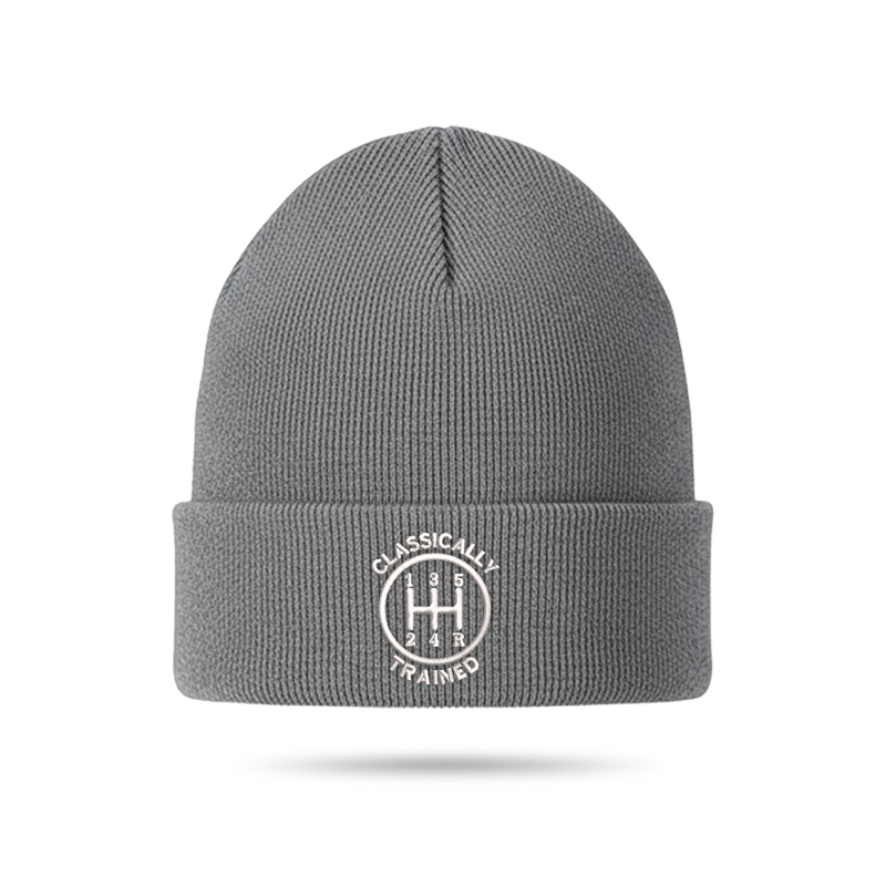 Classically Trained Geek Embroidered Beanie
