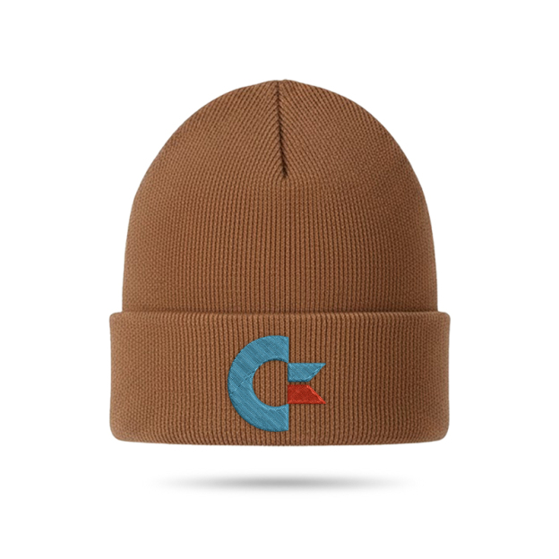 Commodore Geek Embroidered Beanie