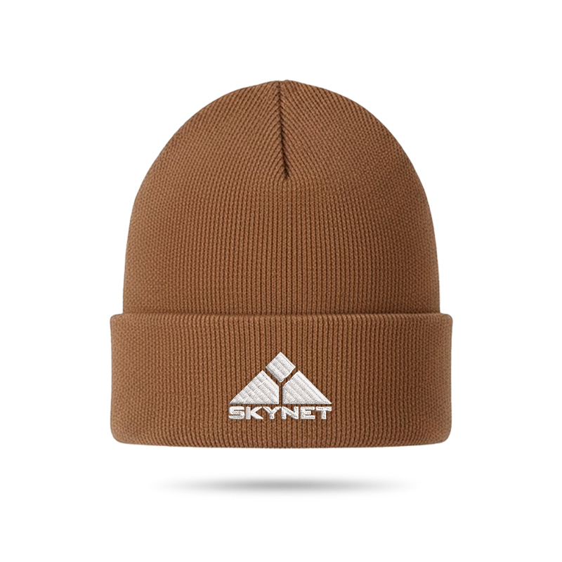 Skynet Geek Embroidered Beanie