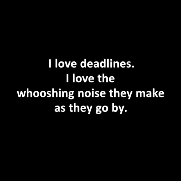 I Love Deadlines Geek T-Shirt
