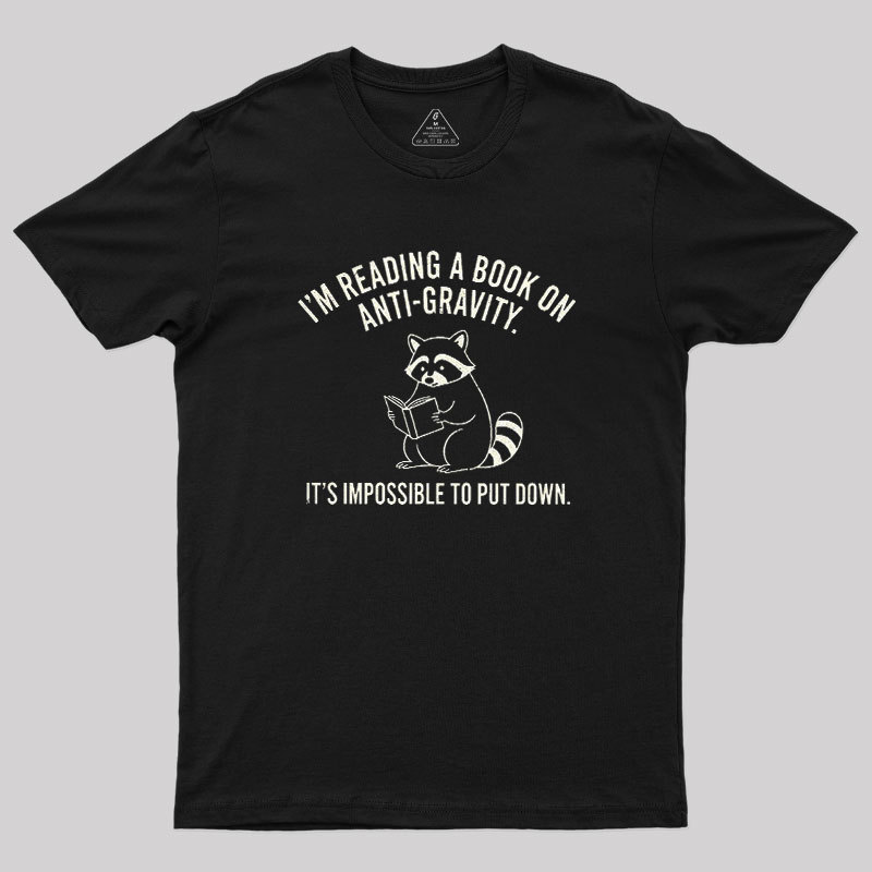 Anti-Gravity Book Geek T-Shirt