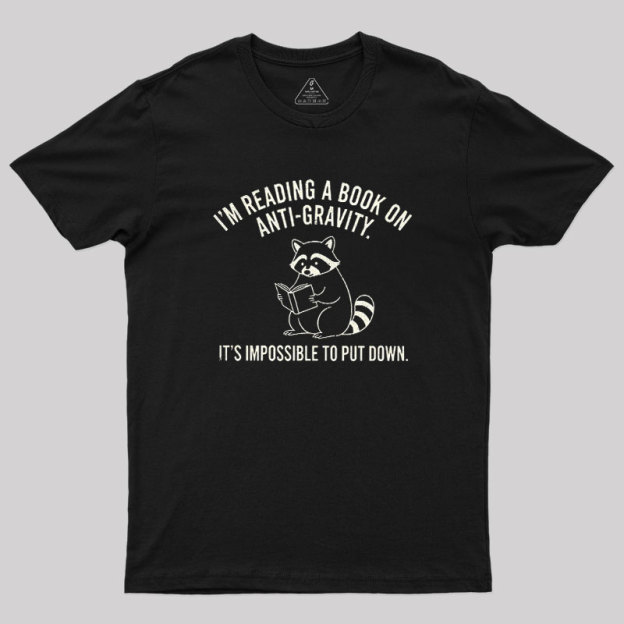 Anti-Gravity Book Geek T-Shirt
