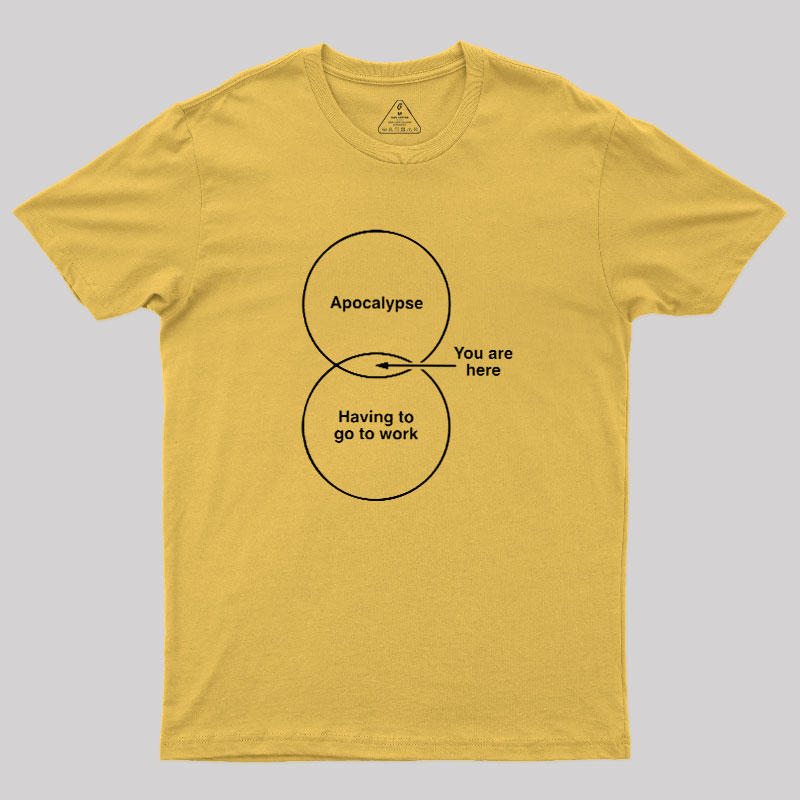 Apocalypse Diagram Geek T-Shirt