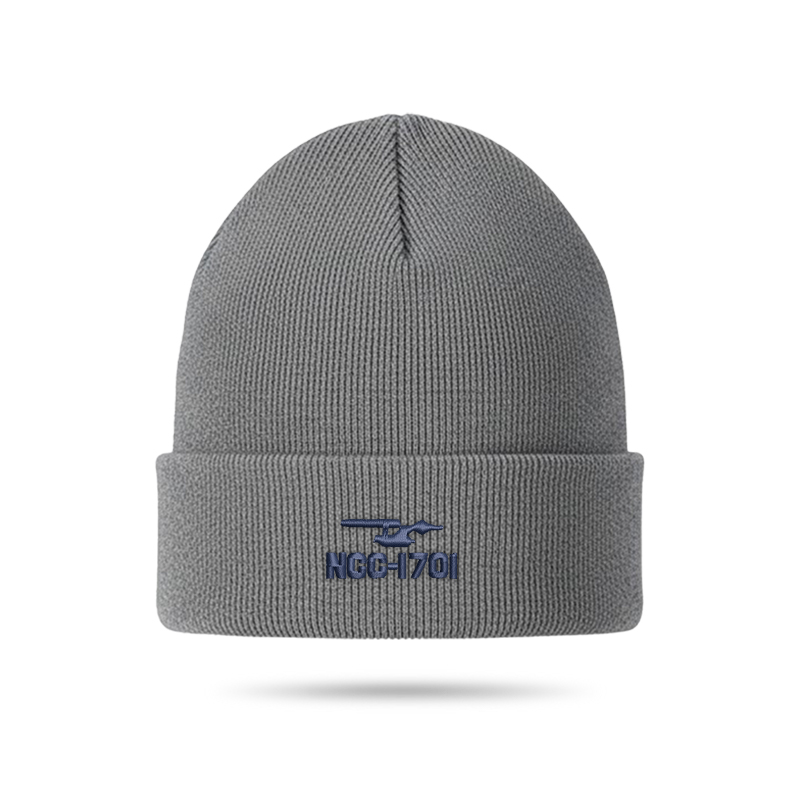 Ncc 1701 Geek Embroidered Beanie