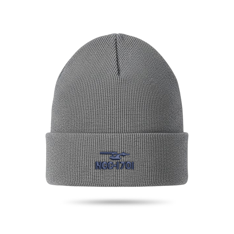 Ncc 1701 Geek Embroidered Beanie