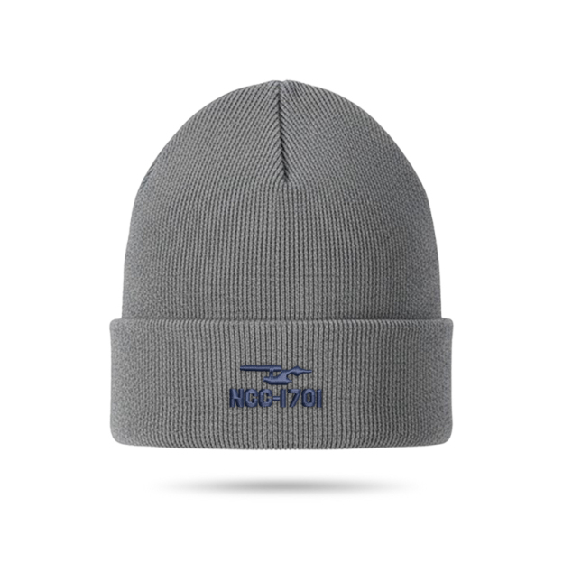 Ncc 1701 Geek Embroidered Beanie