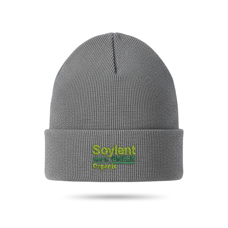Soylent Green Geek Embroidered Beanie