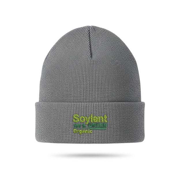 Soylent Green Geek Embroidered Beanie
