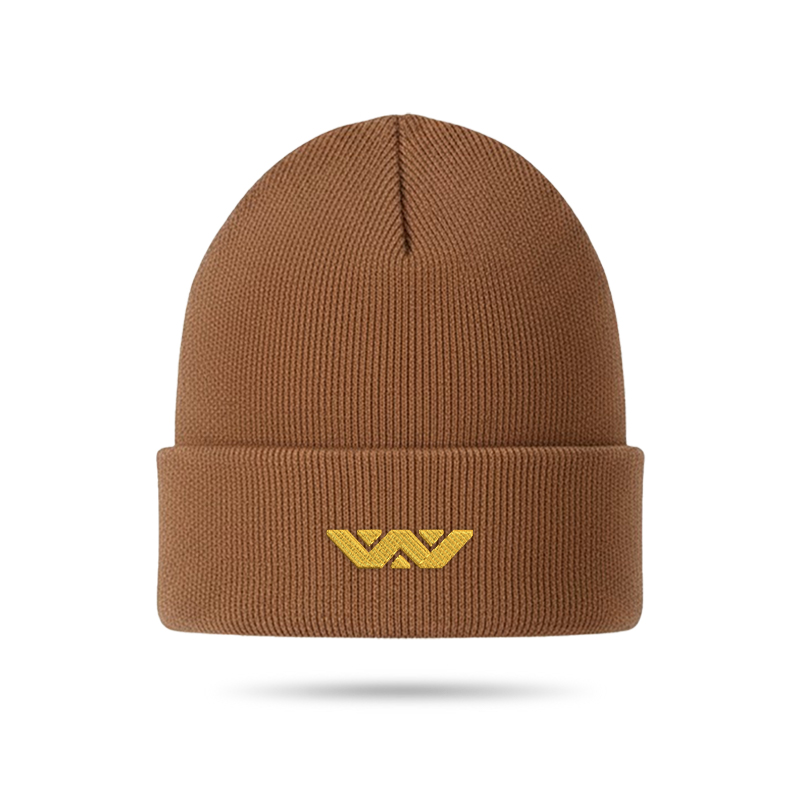 Weyland Corp Geek Embroidered Beanie