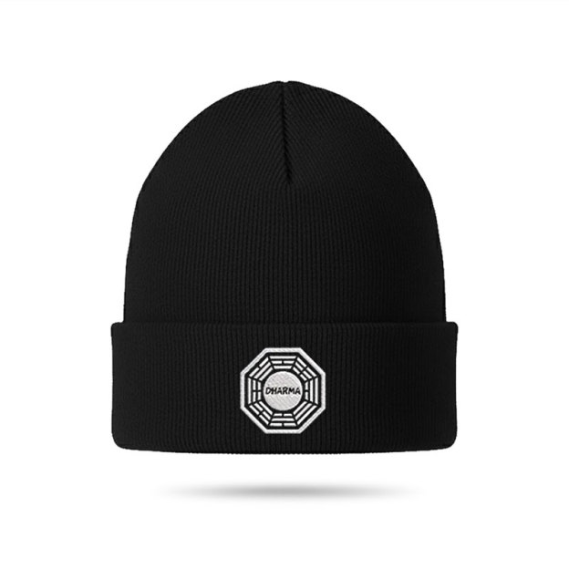 Dharma Initiative Geek Embroidered Beanie