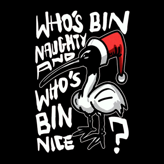 Christmas Bin Chicken Geek T-Shirt