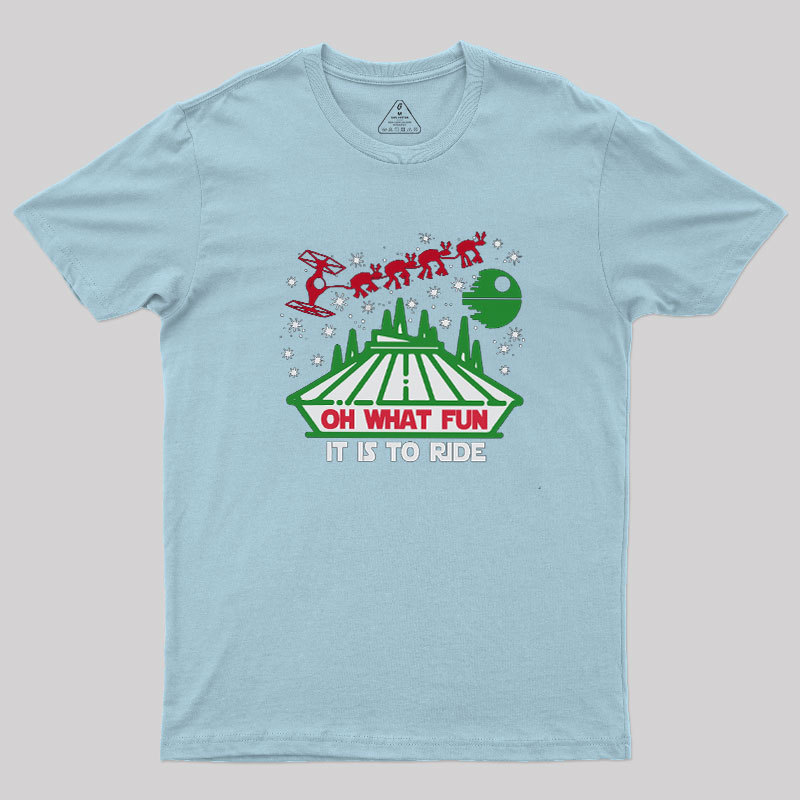 Oh What Fun It Is To Ride Geek T-Shirt