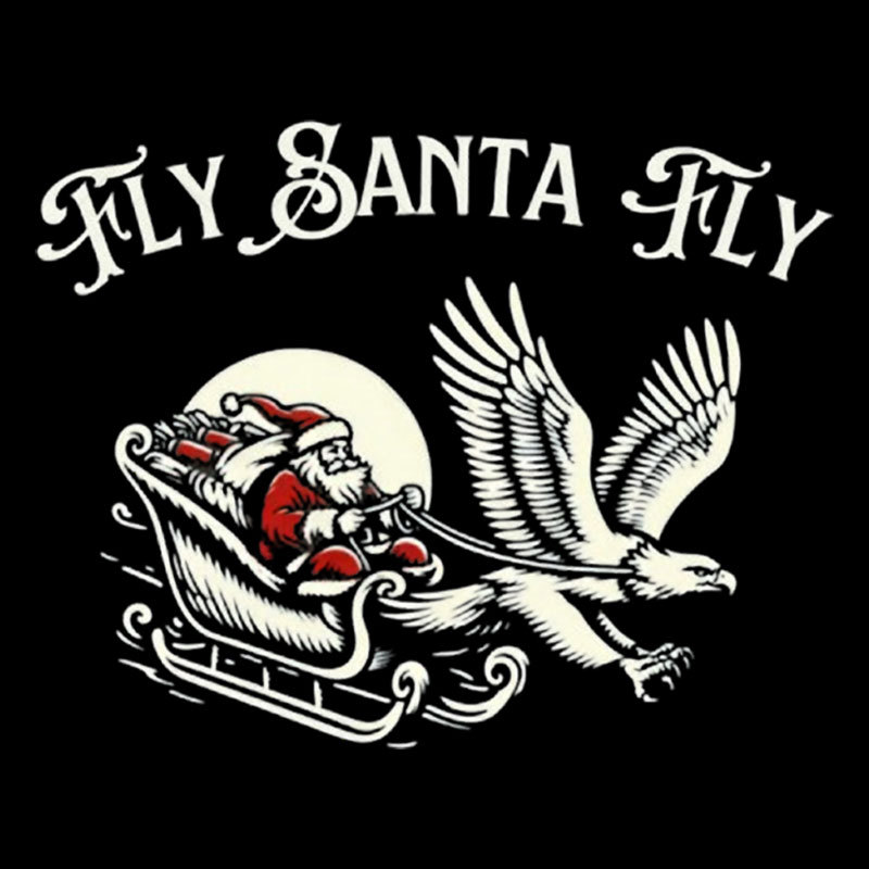 Fly Santa Fly Geek T-Shirt