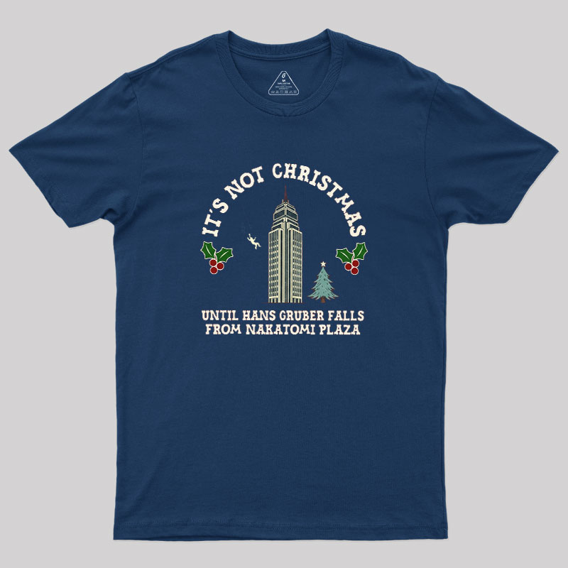 Hans Gruber Christmas Geek T-Shirt