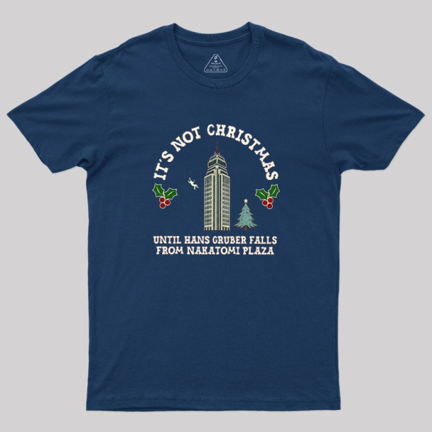 Hans Gruber Christmas Geek T-Shirt