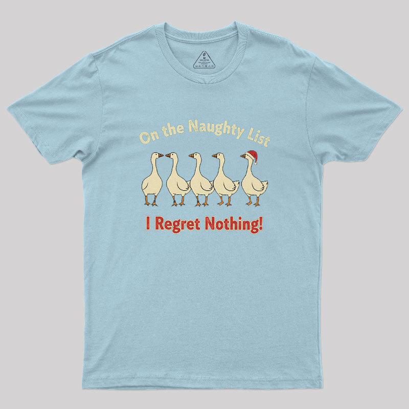 On the Naughty List Geek T-Shirt