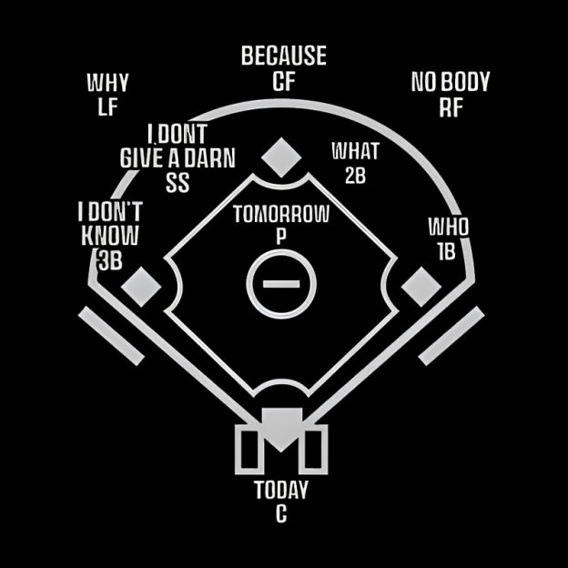 Who's On First Geek T-Shirt