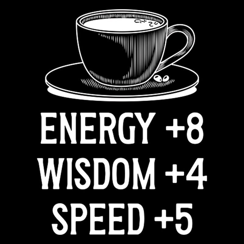 Coffe Stats Geek T-Shirt