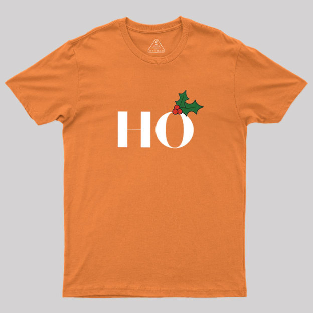 Christmas Ho Holly Classic Geek T-Shirt
