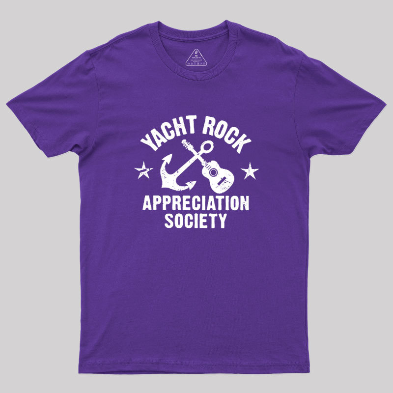 Yacht Rock Appreciation Society Geek T-Shirt