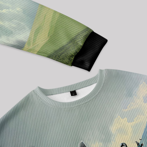 Catdalf Fuzzy Fleece Sweatshirt