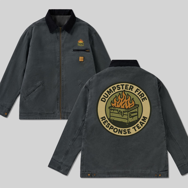 Dumpster Fire Response Team Classic Work Jacket