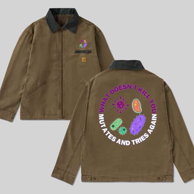 Geeksoutfit Arasaka Security Classic Work Jacket for Sale